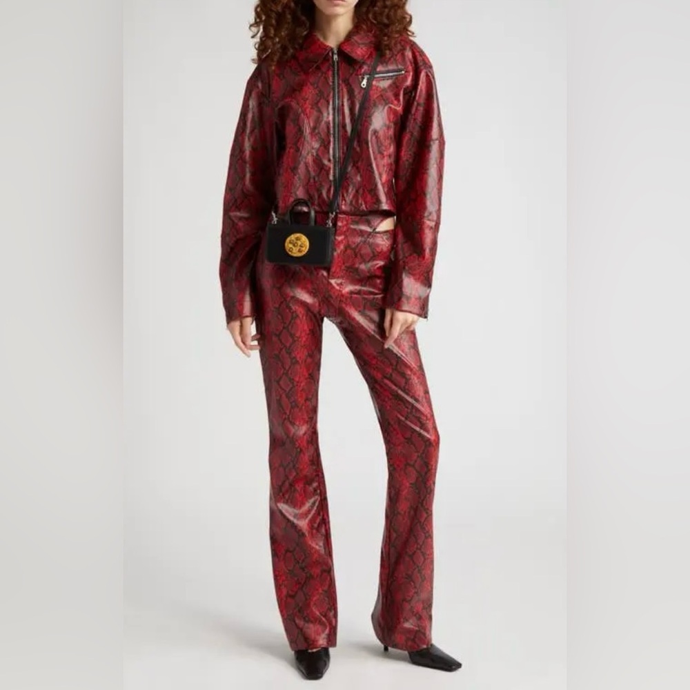 Puppets and Puppets Mini Cookie Top Handle Black Bag - Picture 3 of 14